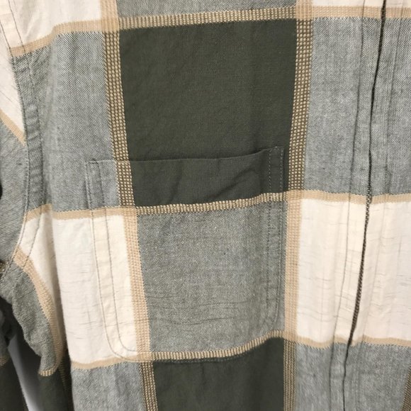 Dressbarn Green Plaid Zipper Front Jacket M/L - Picture 5 of 8